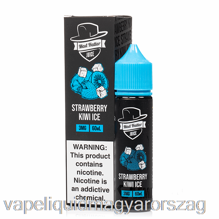Epres Kivi Jég - őrült Kalapos - 60ml 3mg Vape Folyadék